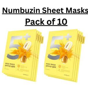 NEW - Numbuzin - No.5 Sheet Mask: Pack of 10